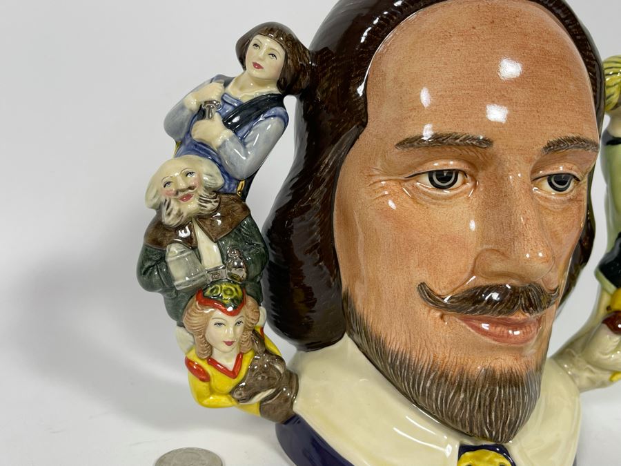 Royal Doulton William Shakespeare Limited Edition Toby Jug Mug 7H D6933 [Photo 6]