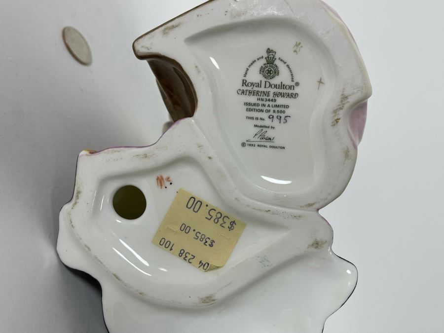Royal Doulton Catherine Howard Limited Edition Figurine 9H HN3449 [Photo 11]