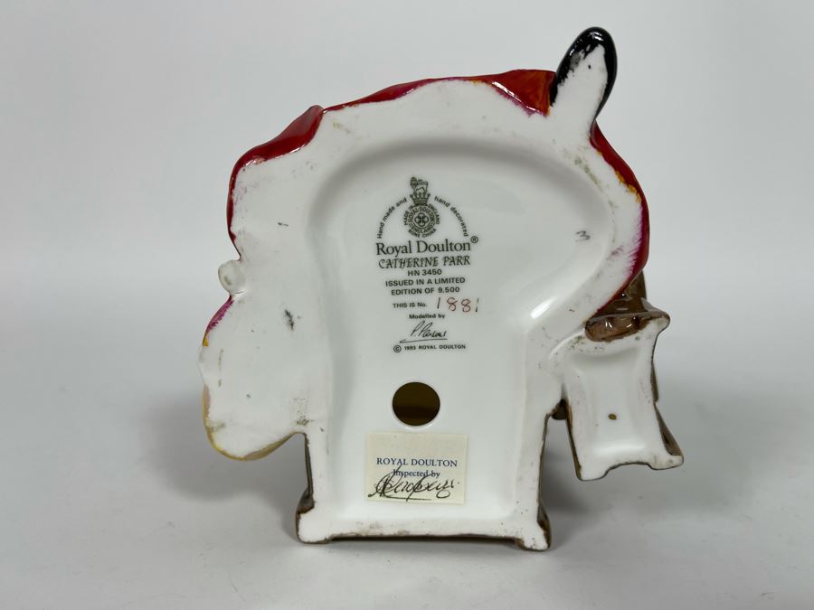 Royal Doulton Catherine Parr Limited Edition Figurine 6H HN3450 [Photo 9]