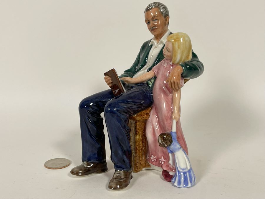 Royal Doulton Grandpa’s Story Figurine 6H HN3456 [Photo 5]
