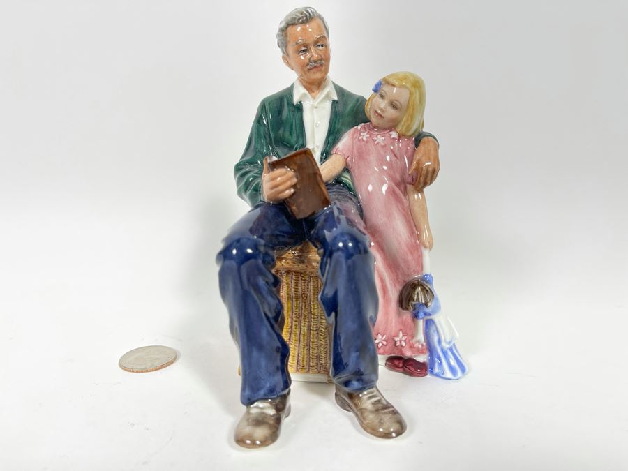 Royal Doulton Grandpa’s Story Figurine 6H HN3456 [Photo 3]