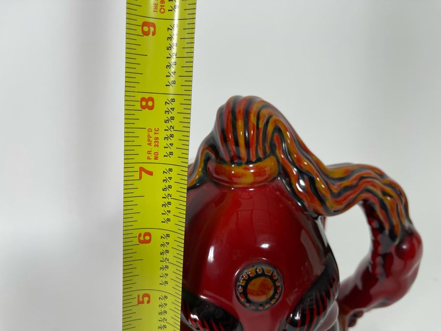 Royal Doulton Flambe Aladdin’s Genie Limited Edition Toby Jug Mug 7H D6971 [Photo 15]