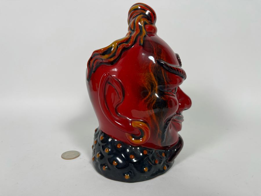 Royal Doulton Flambe Aladdin’s Genie Limited Edition Toby Jug Mug 7H D6971 [Photo 8]