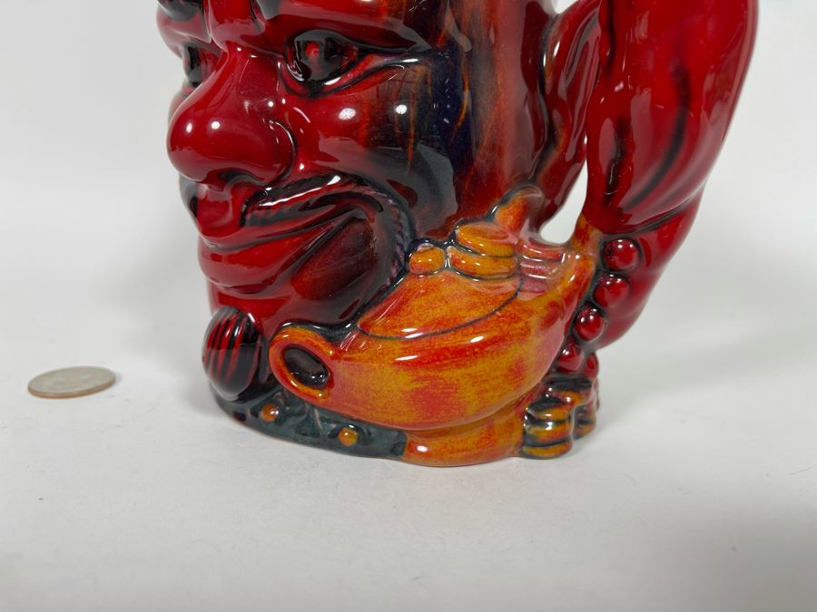 Royal Doulton Flambe Aladdin’s Genie Limited Edition Toby Jug Mug 7H D6971 [Photo 5]