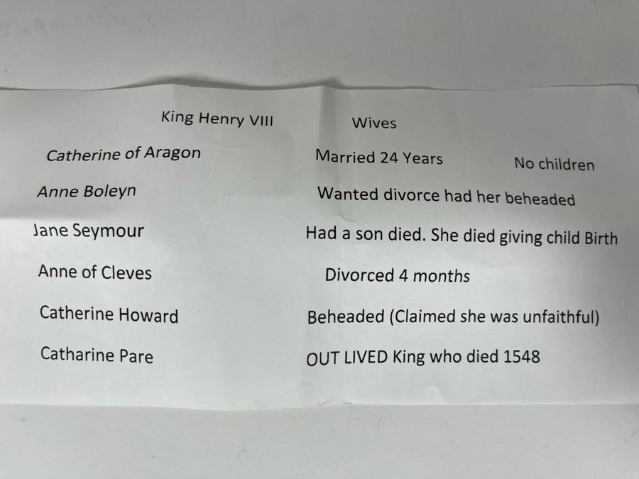 Royal Doulton King Henry VIII Limited Edition Toby Jug Mug Signed By Michael Doulton 7H D6888 [Photo 17]