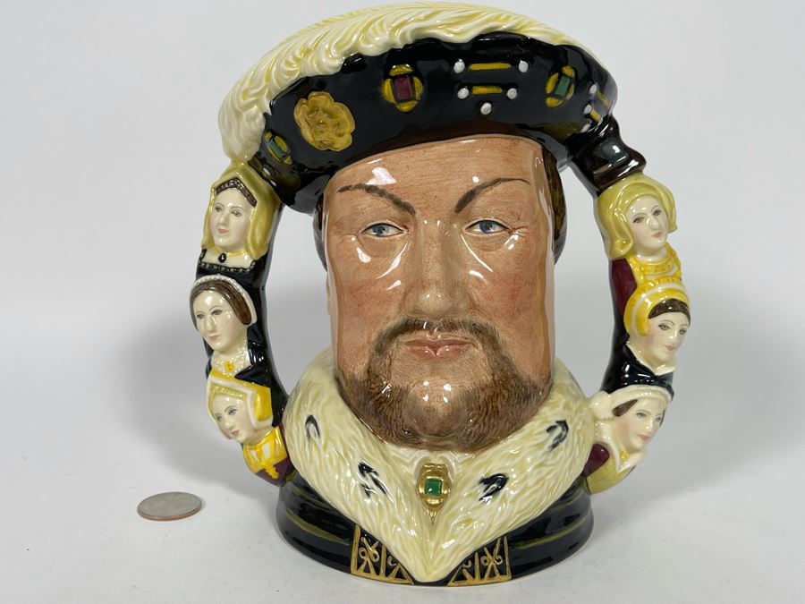 Royal Doulton King Henry VIII Limited Edition Toby Jug Mug Signed By Michael Doulton 7H D6888 [Photo 3]