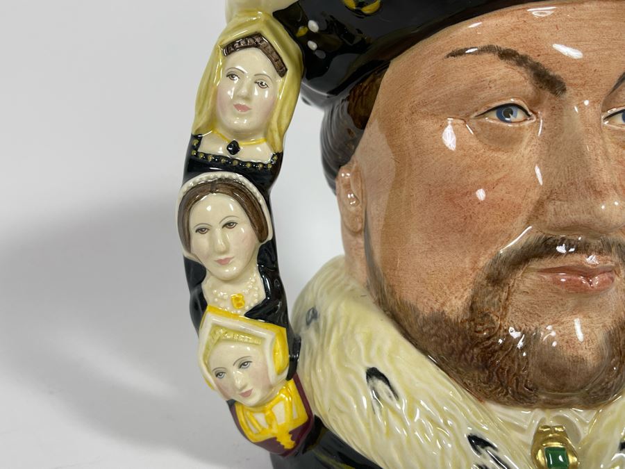 Royal Doulton King Henry VIII Limited Edition Toby Jug Mug Signed By Michael Doulton 7H D6888 [Photo 6]