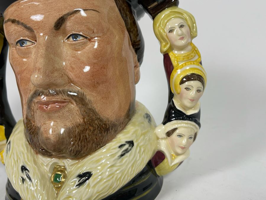 Royal Doulton King Henry VIII Limited Edition Toby Jug Mug Signed By Michael Doulton 7H D6888 [Photo 7]