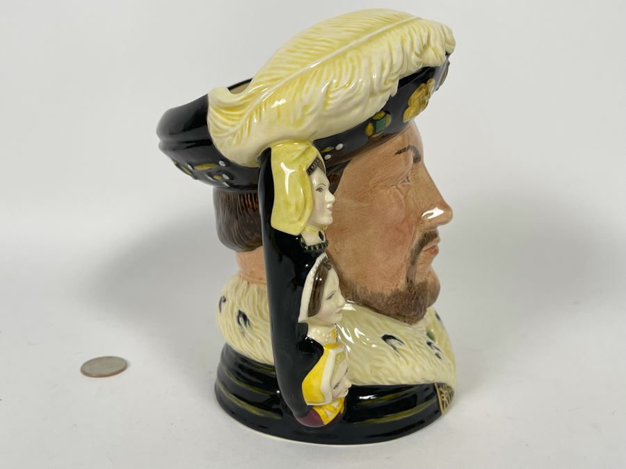 Royal Doulton King Henry VIII Limited Edition Toby Jug Mug Signed By Michael Doulton 7H D6888 [Photo 11]