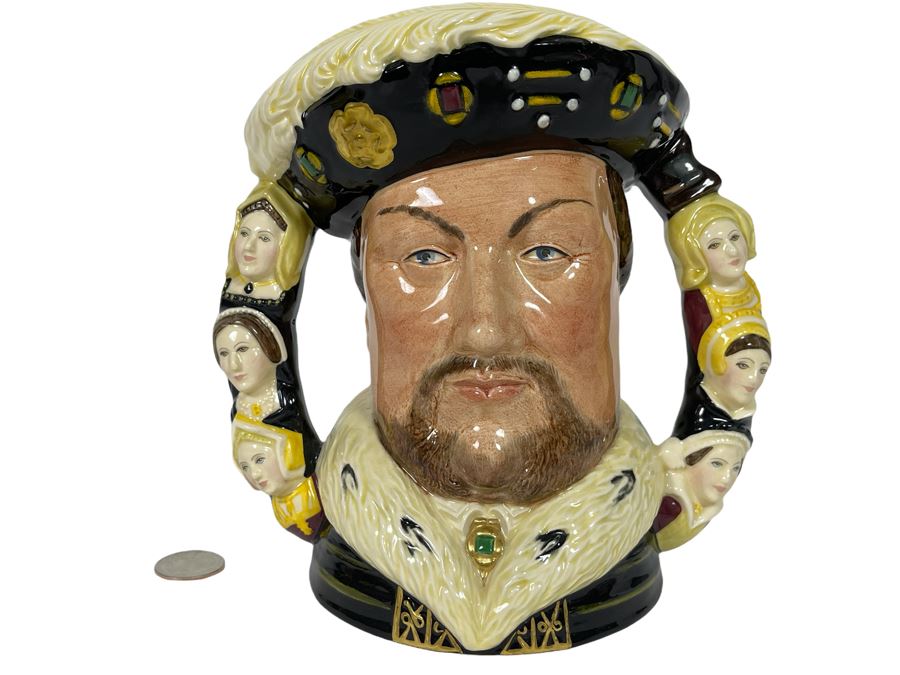 Royal Doulton King Henry VIII Limited Edition Toby Jug Mug Signed By Michael Doulton 7H D6888 [Photo 1]