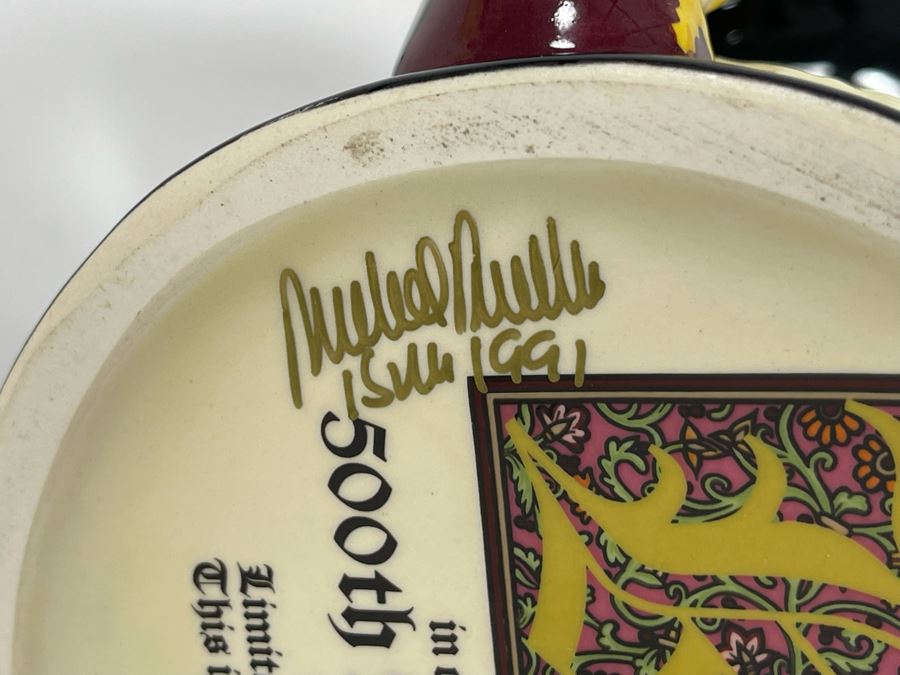 Royal Doulton King Henry VIII Limited Edition Toby Jug Mug Signed By Michael Doulton 7H D6888 [Photo 15]