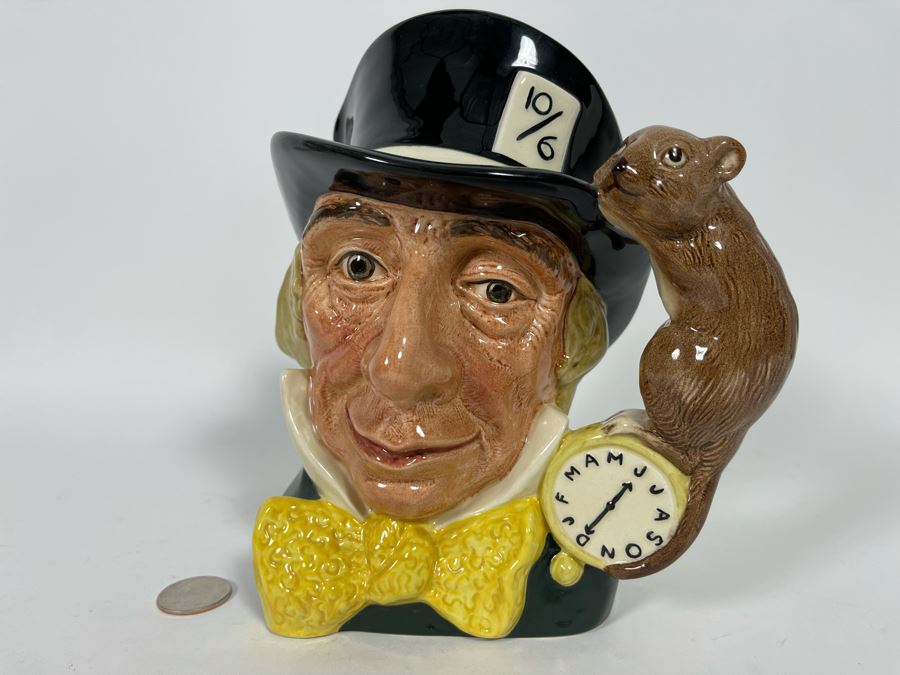 Royal Doulton Mad Hatter Specially Commissioned By The Higbee Company Limited Edition Toby Jug Mug D6748 [Photo 2]