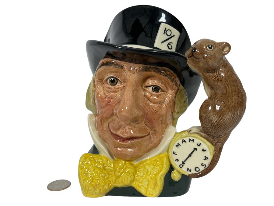 Royal Doulton Mad Hatter Specially Commissioned By The Higbee Company Limited Edition Toby Jug Mug D6748 [Photo 1]