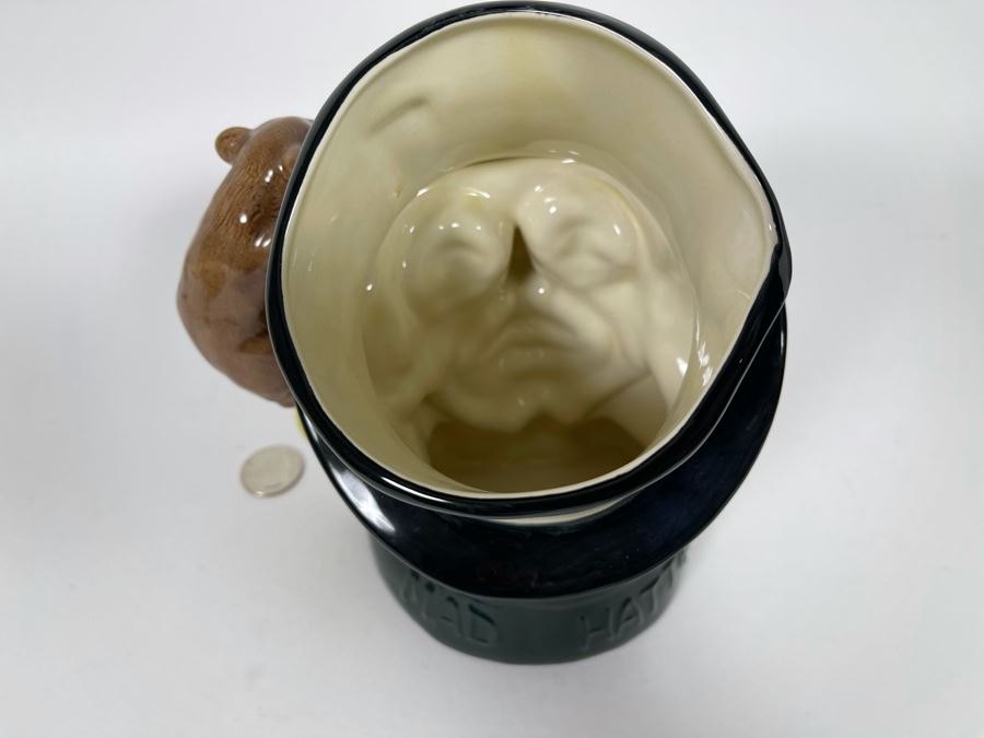 Royal Doulton Mad Hatter Specially Commissioned By The Higbee Company Limited Edition Toby Jug Mug D6748 [Photo 7]