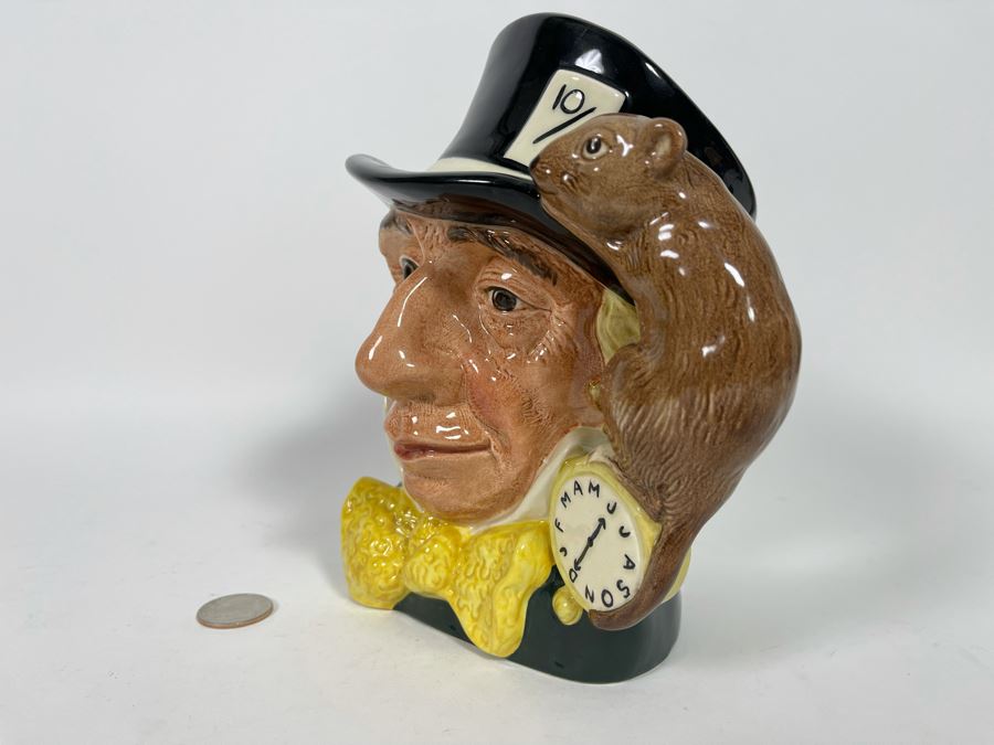 Royal Doulton Mad Hatter Specially Commissioned By The Higbee Company Limited Edition Toby Jug Mug D6748 [Photo 4]