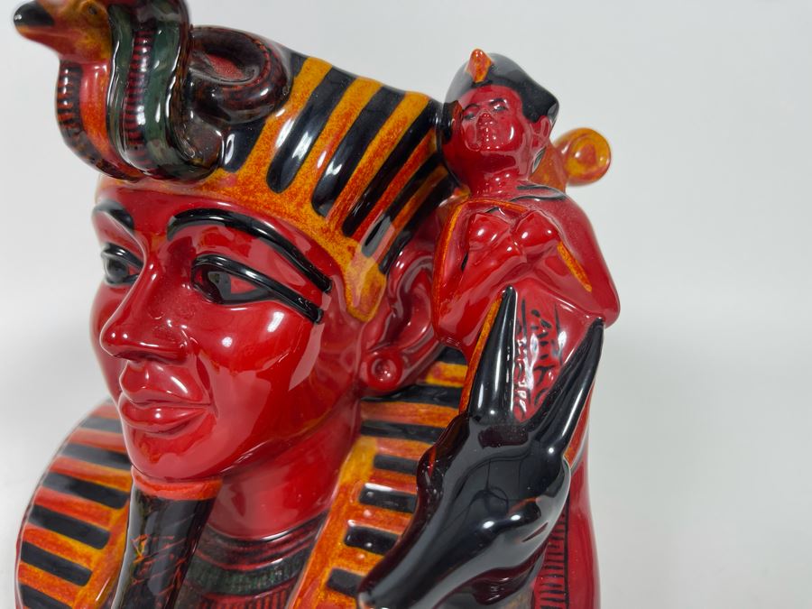 Royal Doulton Flambe The Pharaoh Limited Edition Toby Jug Mug 7H D7028 [Photo 6]