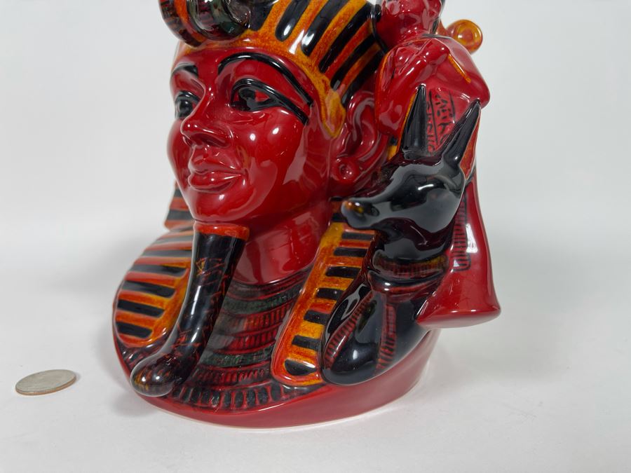 Royal Doulton Flambe The Pharaoh Limited Edition Toby Jug Mug 7H D7028 [Photo 7]