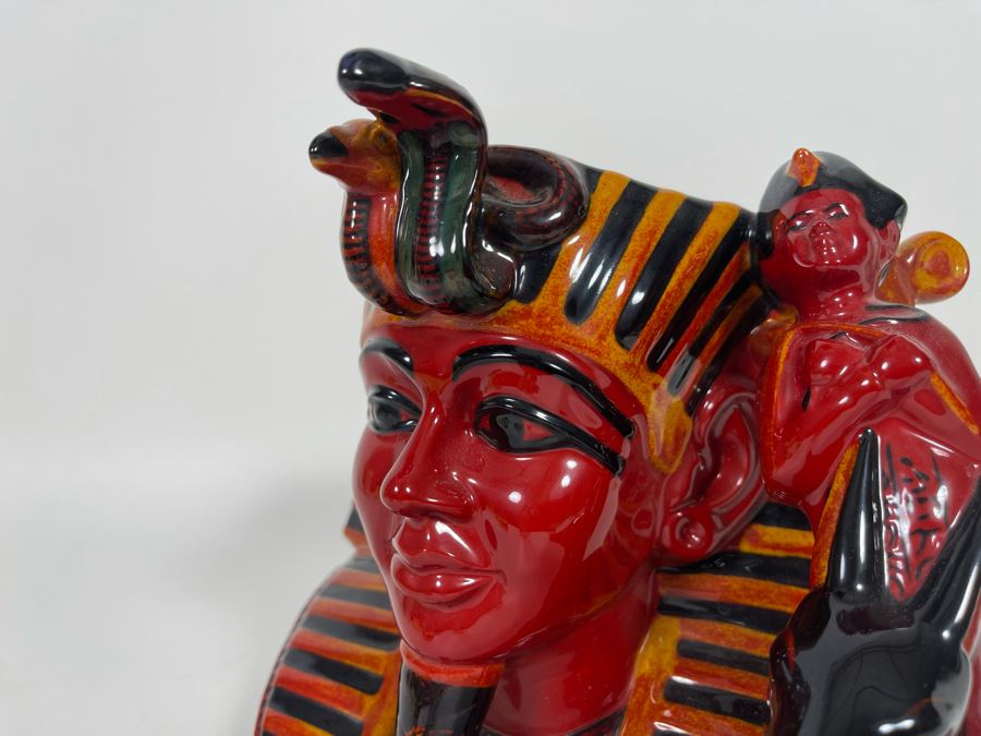 Royal Doulton Flambe The Pharaoh Limited Edition Toby Jug Mug 7H D7028 [Photo 5]