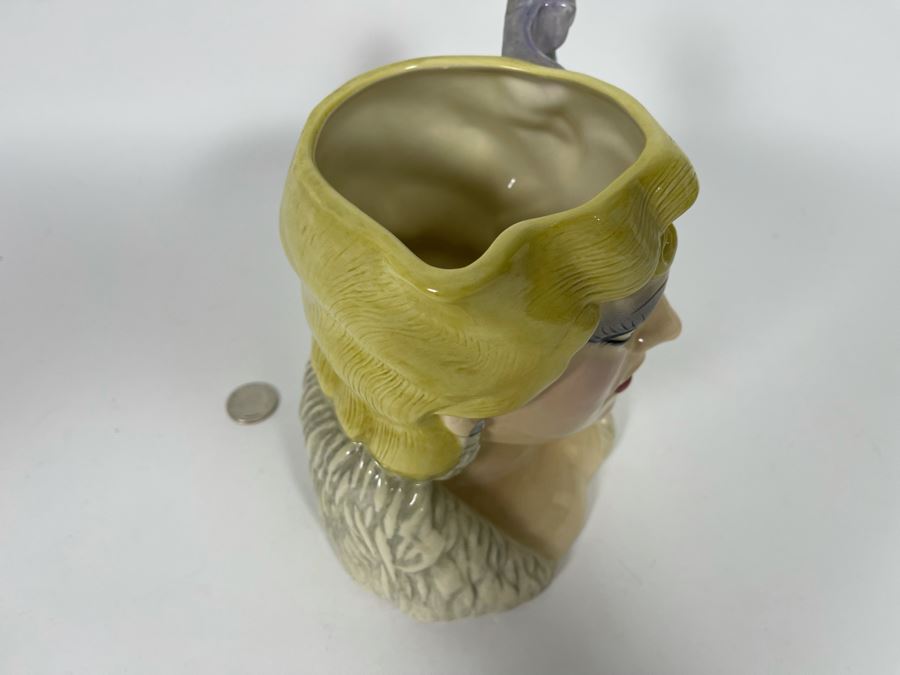Royal Doulton The Celebrity Collection Mae West Toby Jug Mug 7H D6688 [Photo 7]