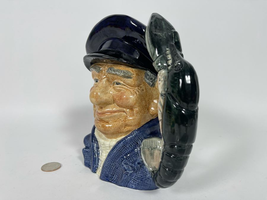Royal Doulton The Lobster Man Toby Jug Mug 7H D6617 [Photo 4]