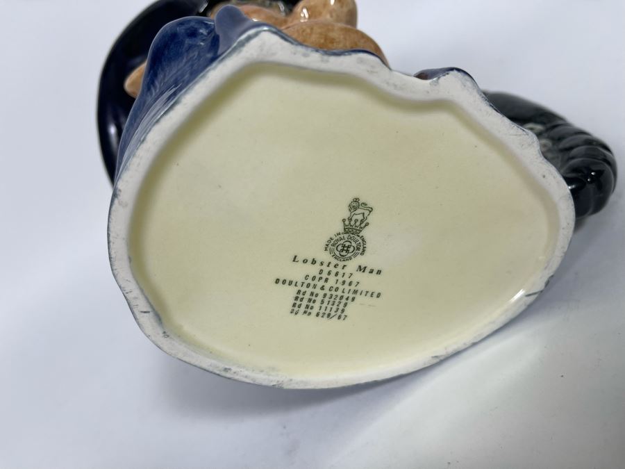 Royal Doulton The Lobster Man Toby Jug Mug 7H D6617 [Photo 8]