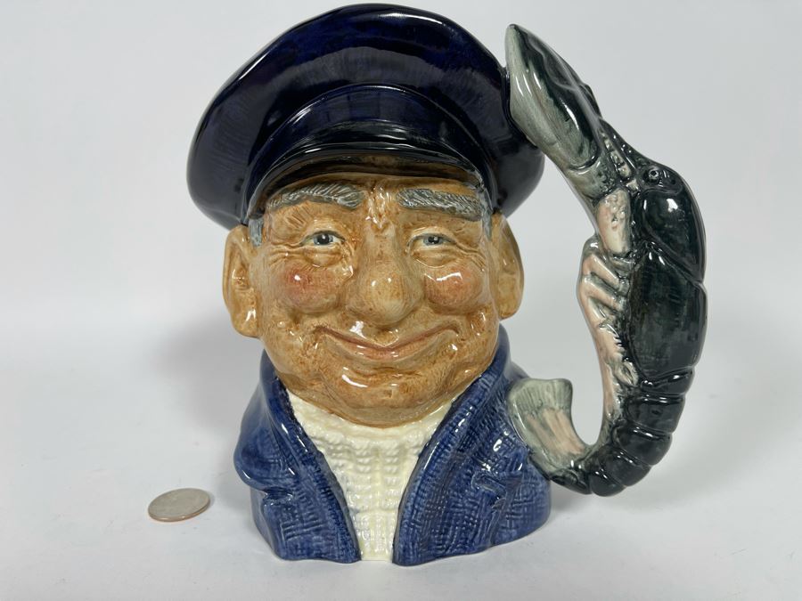 Royal Doulton The Lobster Man Toby Jug Mug 7H D6617 [Photo 3]