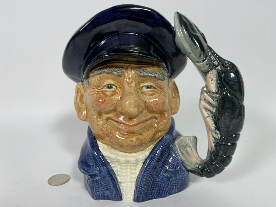 Royal Doulton The Lobster Man Toby Jug Mug 7H D6617 [Photo 2]