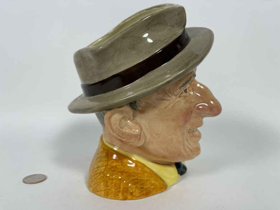 Royal Doulton The Celebrity Collection Jimmy Durante Toby Jug Mug 7.75H D6708 [Photo 7]