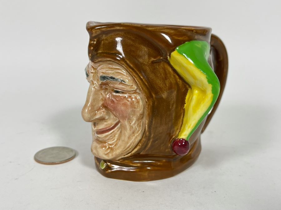 Royal Doulton The Jester Small Toby Jug Mug 3H [Photo 4]