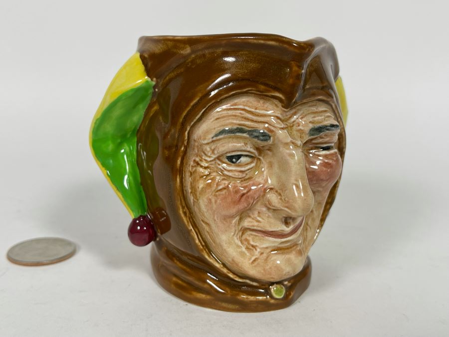 Royal Doulton The Jester Small Toby Jug Mug 3H [Photo 7]