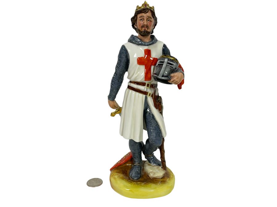 Royal Doulton Richard The Lionheart Figurine 10H HN3675 [Photo 1]