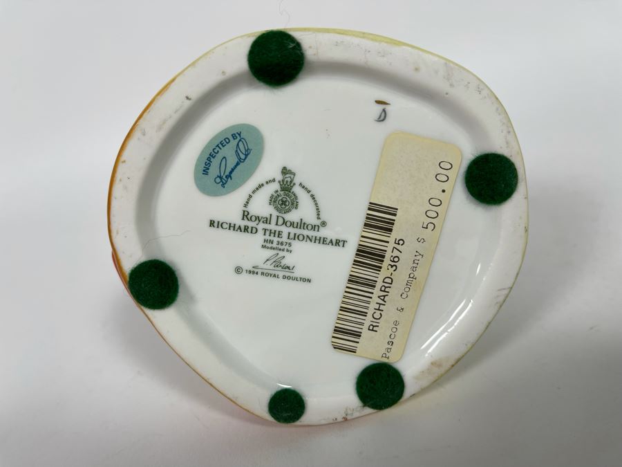 Royal Doulton Richard The Lionheart Figurine 10H HN3675 [Photo 16]