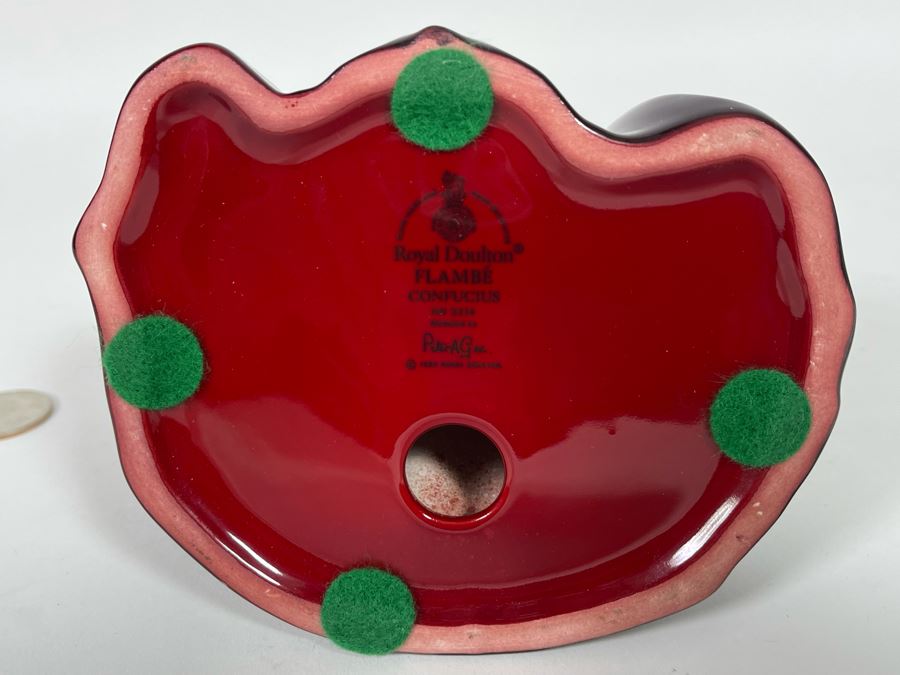 Royal Doulton Flambe Confucius Figurine 9H HN3314 [Photo 10]