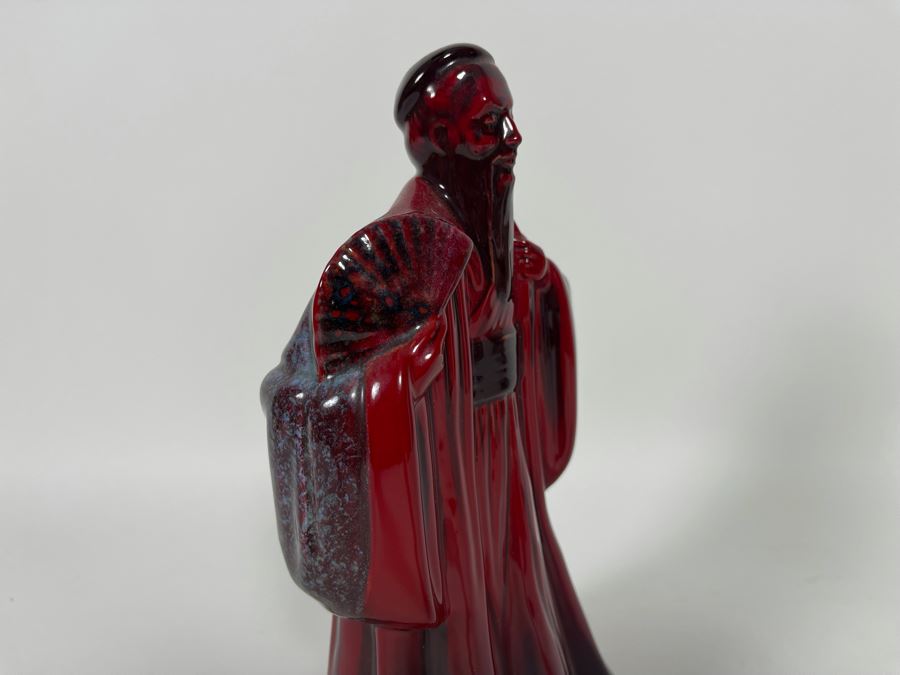 Royal Doulton Flambe Confucius Figurine 9H HN3314 [Photo 7]