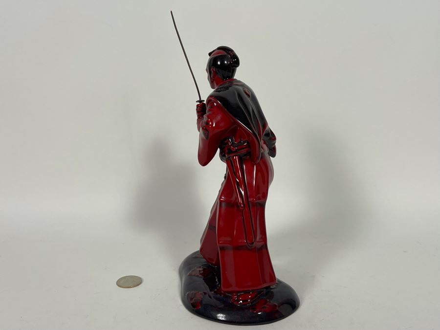 Royal Doulton Flambe Samurai Warrior Figurine 10H HN3402 [Photo 12]