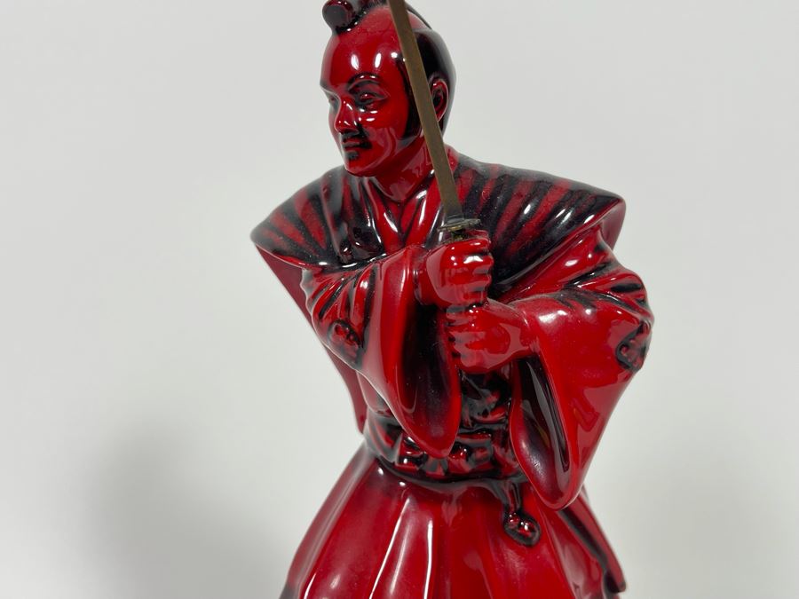 Royal Doulton Flambe Samurai Warrior Figurine 10H HN3402 [Photo 7]