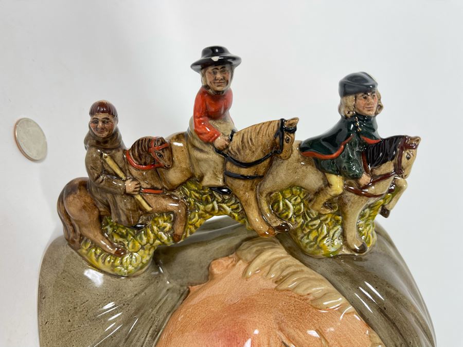 Royal Doulton Geoffrey Chaucer Limited Edition Toby Jug Mug 7.5H (Slight Chip On Hat On Left Handle) [Photo 5]
