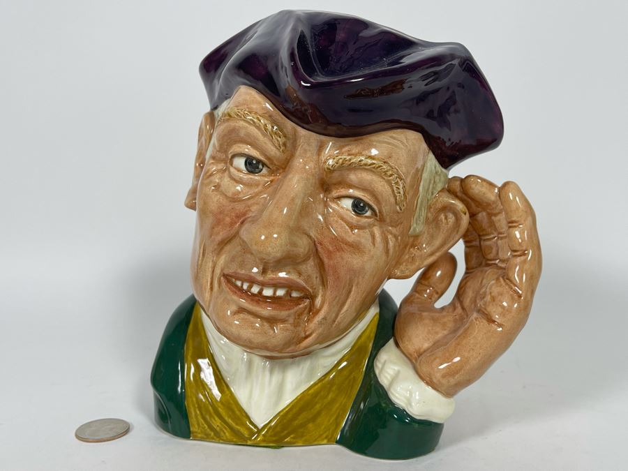 1963 Royal Doulton ‘Art Of ‘Earing Toby Jug Mug 7.5H D6588 [Photo 3]