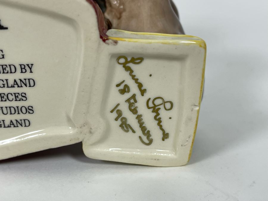 Royal Doulton Louise Irvine Limited Edition Signed Toby Jug Mug 6.25H D6322 [Photo 10]