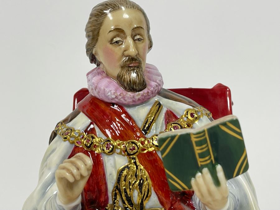 Royal Doulton The Stuarts King James I Limited Edition Figurine 9H HN3822 [Photo 4]