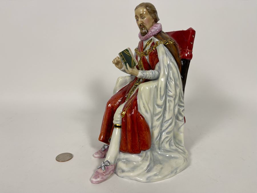 Royal Doulton The Stuarts King James I Limited Edition Figurine 9H HN3822 [Photo 6]