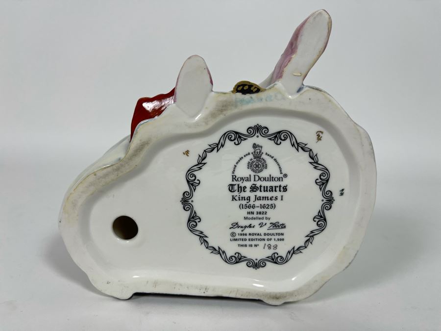 Royal Doulton The Stuarts King James I Limited Edition Figurine 9H HN3822 [Photo 10]