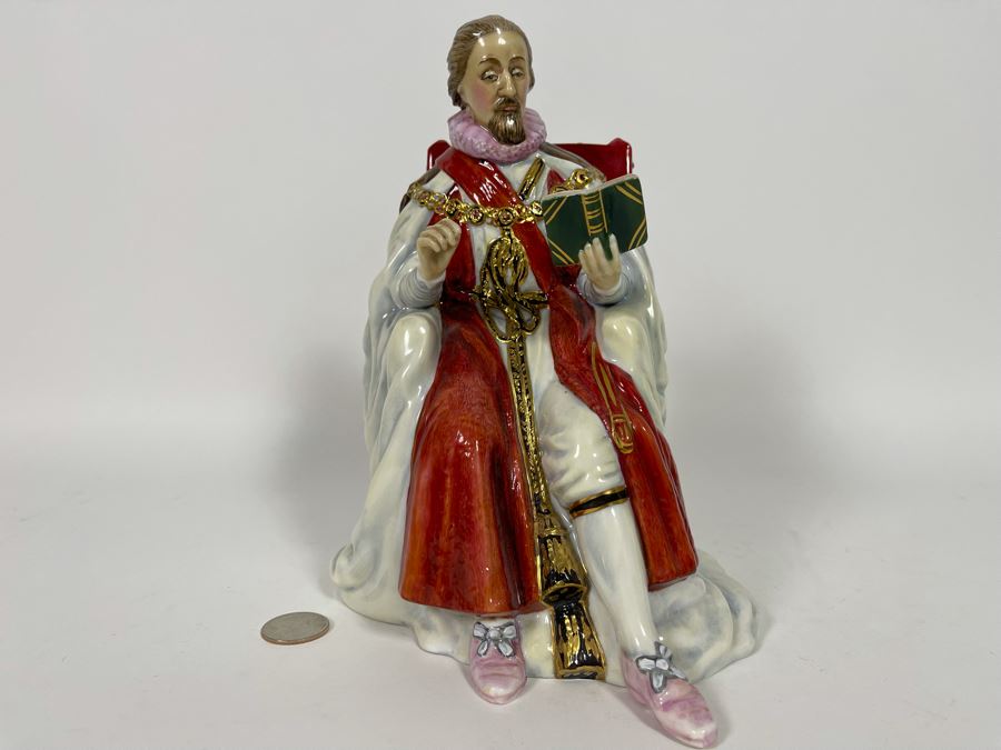 Royal Doulton The Stuarts King James I Limited Edition Figurine 9H HN3822 [Photo 3]