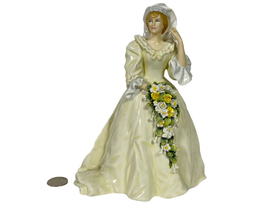 Royal Doulton H.R.H. The Princess Of Wales Princess Diana Limited Edition Figurine 8H HN2887