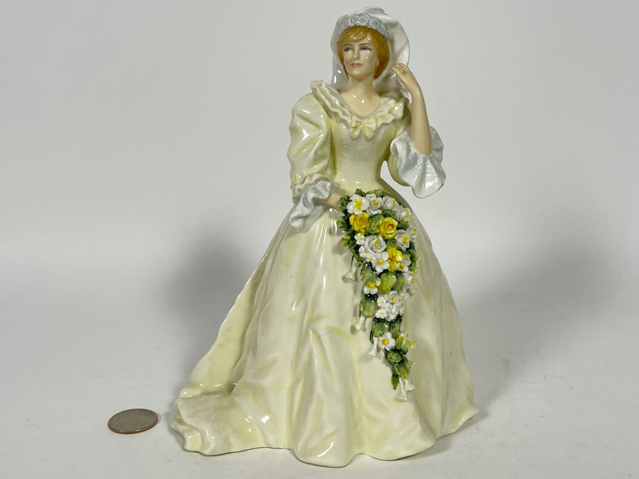 Royal Doulton H.R.H. The Princess Of Wales Princess Diana Limited Edition Figurine 8H HN2887 [Photo 4]