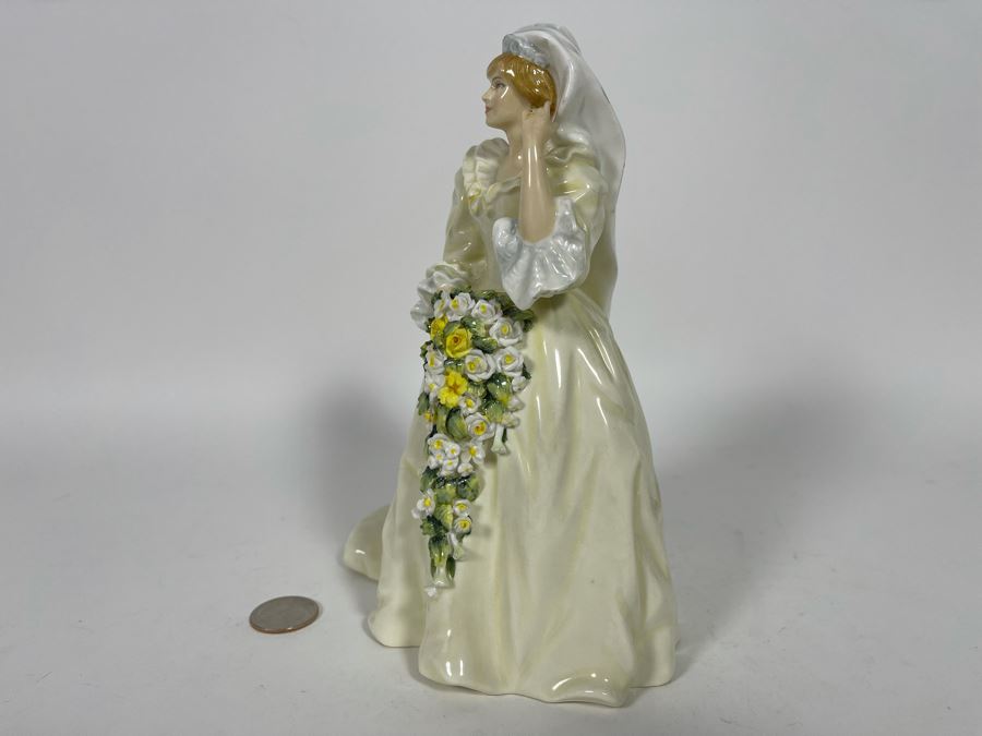 Royal Doulton H.R.H. The Princess Of Wales Princess Diana Limited Edition Figurine 8H HN2887 [Photo 9]