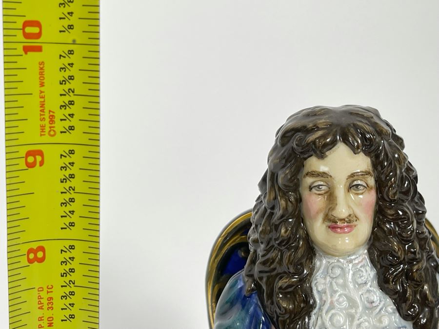 Royal Doulton The Stuarts King Charles II Limited Edition Figurine 9.5H HN3825 [Photo 14]