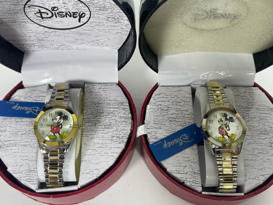 Pair Of New Disney Mickey Mouse Watches M. Z. Berger [Photo 2]