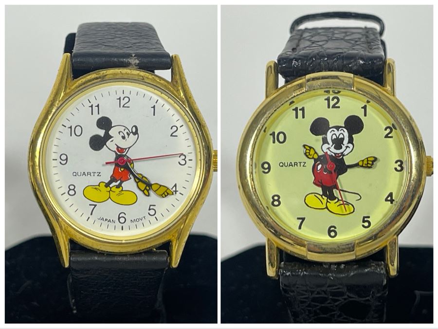 Pair Of Vintage Mickey Mouse Watches [Photo 1]