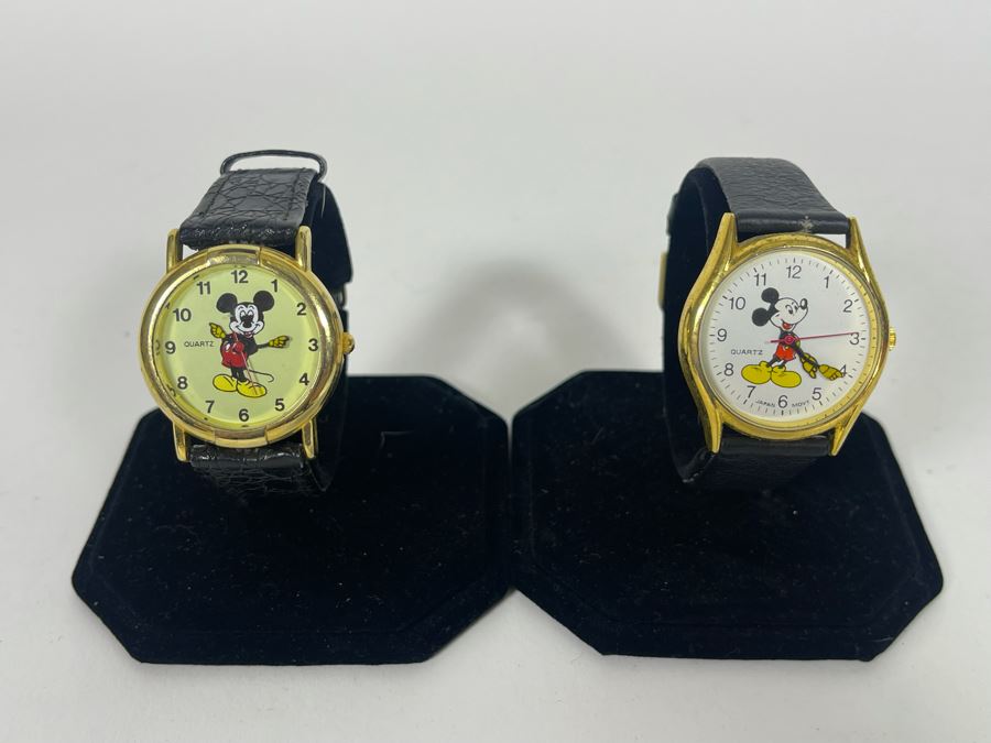 Pair Of Vintage Mickey Mouse Watches [Photo 5]